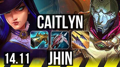 Caitlyn Lux Vs Jhin Leona Adc K Comeback Godlike