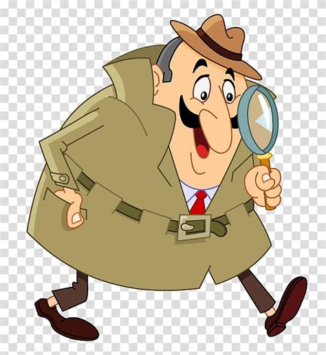 Graphics Detective Private Investigator Cartoon Detective Cartoon