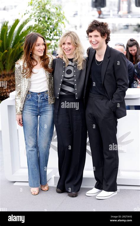 Cannes France 21st May 2023 Anais Demoustier Katell Quillevere Und