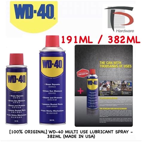 Original Wd Multi Use Anti Rust Lubricant Spray Ml Made