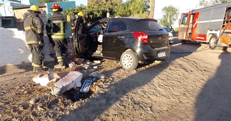 Perdió El Control Y Chocó Contra El Paredón De Una Casa En Regina Diario Río Negro