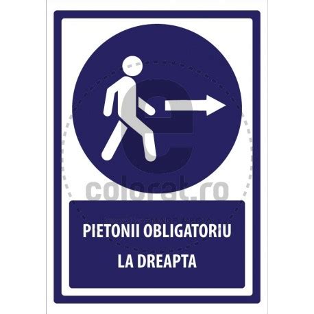 Pietonii Obligatoriu La Dreapta