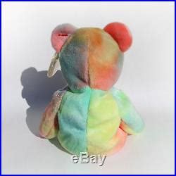 TY Peace Bear Beanie Baby Rare Retired Original 1996 Pristine Mint