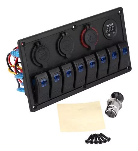 Painel De Controle Do Interruptor Led Rocker Switch De V