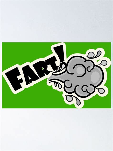 Fart Emoji Word Art Pop Art Poster By Apartment12 Redbubble