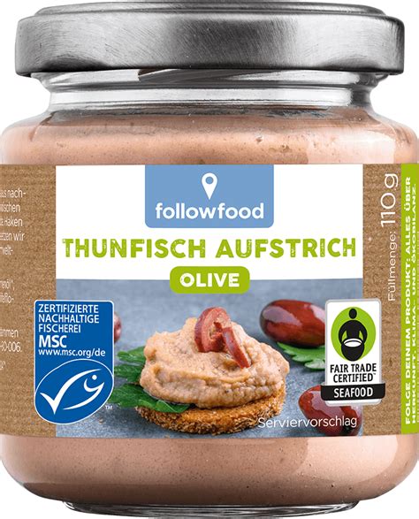 Thunfisch Aufstrich Olive Followfood