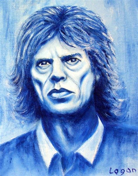 Mick Jagger Painting By Trevor Logan Fine Art America