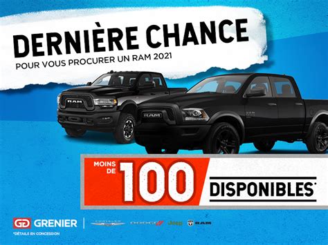 Grenier Chrysler Terrebonne Moins De Ram Disponibles