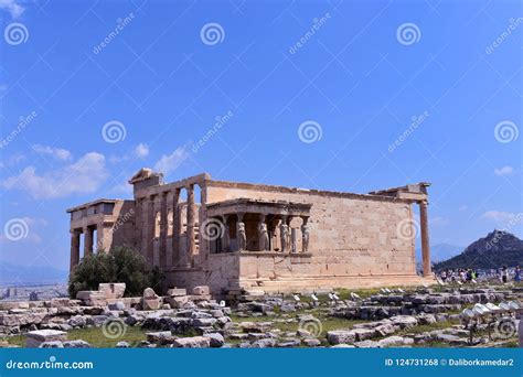 O Patamar Das Cari Tides No Erechtheion Um Templo Do Grego Cl Ssico No