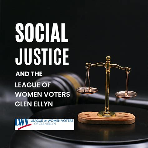 Social Justice — League Of Women Voters Glen Ellyn Illinois