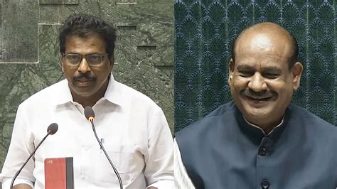 K Suresh Om Birla For Th Lok Sabha Speaker Post