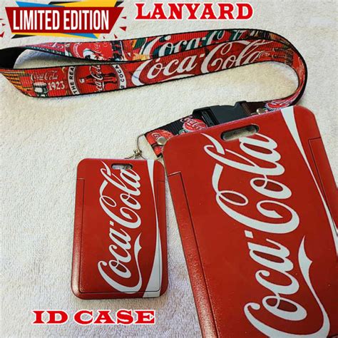 On Hand Design Coca Cola Collections Lanyard Id Lace Souvenir Lazada PH