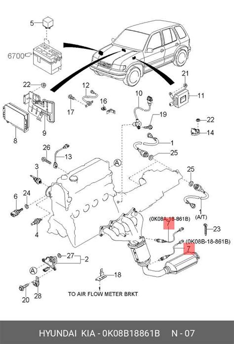 Exploring The Components Of A 2009 Kia Sportage A Comprehensive Diagram