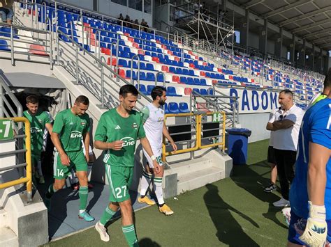 Sparing Radomiak Radom Omonia Nikozja Czwarty Przegrany Sparing