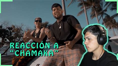 REACCION Chamaka Nickoog Clk Ft Julianno Sosa Prod Adkiboi