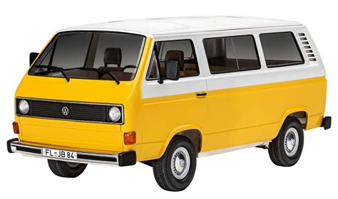 Revell Vw T3 Buss Modellbil Byggsats Bilar Billiglek