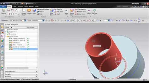 Nxe Giriş Ve Komutlar Siemens Nx9 Eğitim Videoları Youtube