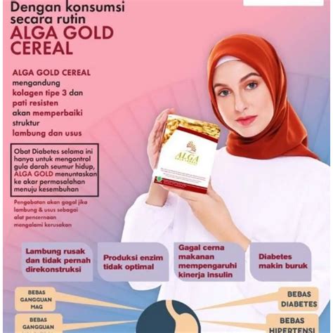 Jual ALGA GOLD Ag Cereal Minuman Sehat Untuk Sakit Lambung Maag