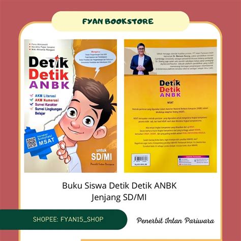 Jual Fyan Book Store Buku Siswa Detik Detik Anbk Akm Literasi Dan