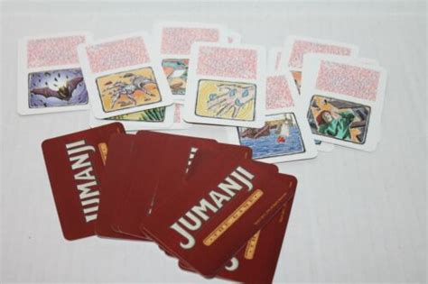 Jumanji Board Game 2017 Replacement Danger Cards Set Of 30 Ebay