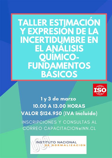 Taller Estimaci N Y Expresi N De La Incertidumbre En El An Lisis