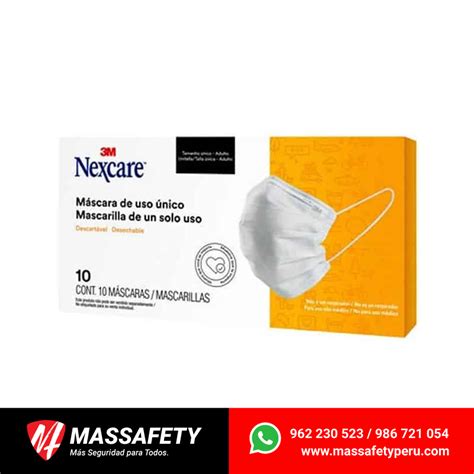 Mascarilla Desechable Nexcare Precio Por Mayor Massafety