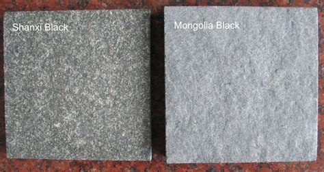 Granite Tiles Stone Tiles Flamed Black Granite Samples