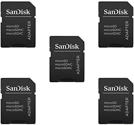 Amazon Pack Sandisk Microsd Microsdhc To Sd Sdhc Adapter Works