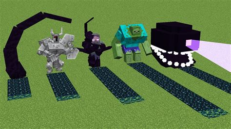 Which Of The All Mutant Bosses And Wither Storm Mobs Will Generate More Sculk Youtube