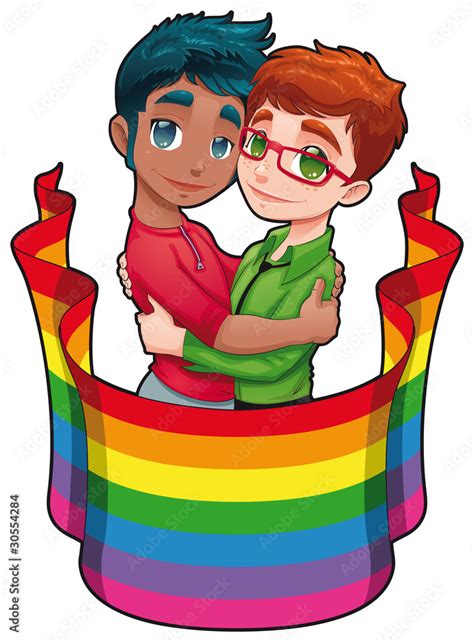 Born This Way Cartoon And Vector Image For Gay Pride Stock Vector Adobe Stock