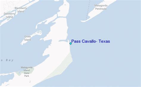 Pass Cavallo Texas Tide Station Location Guide