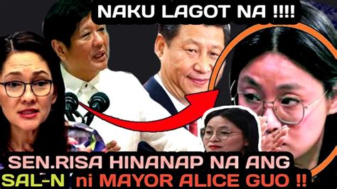 Naku Lagot Mayor Alice Guo Di Nakaligtas Saga Tanong Ni Sen