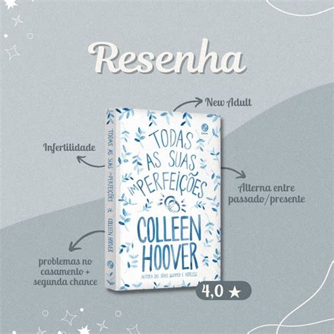 Post Do Instagram Resenha Liter Ria Sobre O Livro Todas As Suas