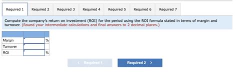 Solved Problem 10 20 Return On Investment Roi Analysis