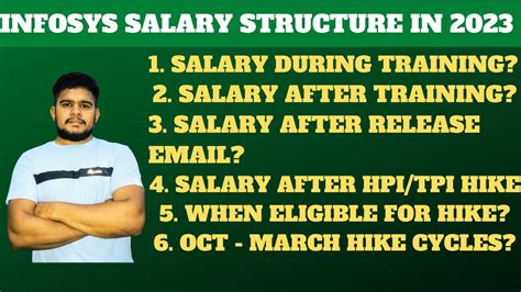 Infosys Salary Afterduring Training Hpitpi Salary After Release Email Hiring Cycles Of