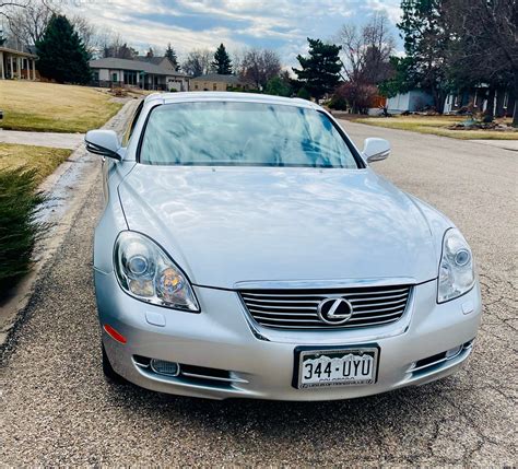 Single Owner 2009 Silver Lexus Sc 430 Convertible Luxury Sedan Pebble