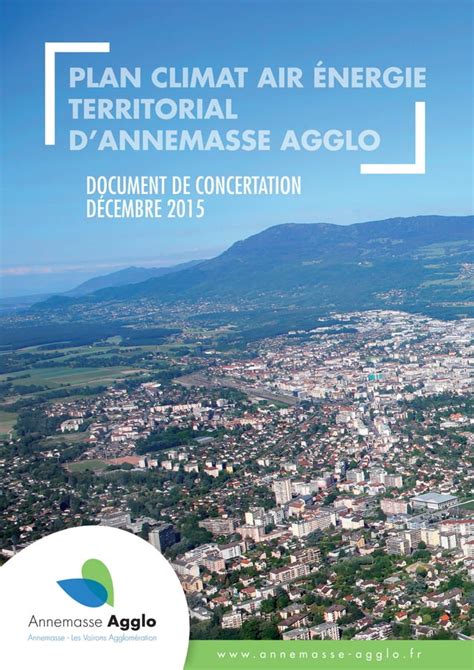 Document De Concertation Plan Climat Air Energie Territorial PDF