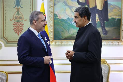 Visit Of Minister Of Foreign Affairs Hakan Fidan To Venezuela