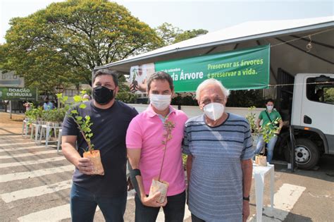 Semana Da Rvores Mil Mudas De Rvores Frut Feras Entregues