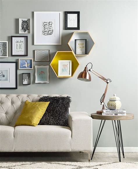 7 ideas para decorar los muros de tu living Blog Homy Decoración de