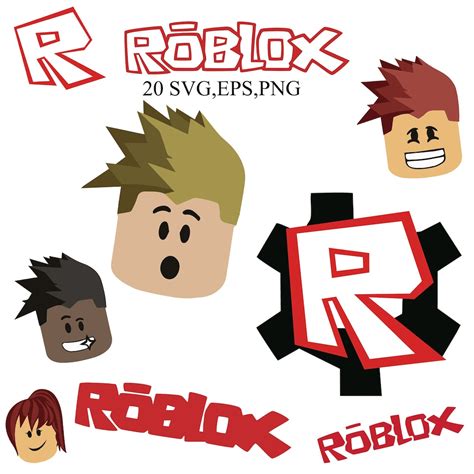 Roblox Svg Bundle Roblox Svg Roblox Svg Files For Cricut Fonts For Cricut Font Font Svg