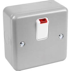 Mk Metal Clad A Dp Switch With Neon Toolstation