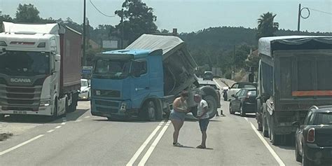 Choque entre camião e carro no IC2 Notícias de Coimbra