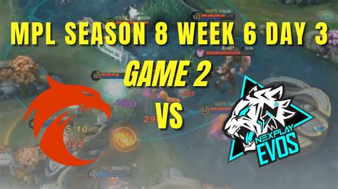 UNSTOPPABLE JAWHEAD NI YAWI GAME 2 TNC VS NXPE MPL PH SEASON 8 WEEK