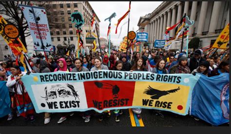 indigenous Protest - The Halo