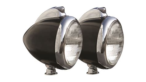 OTB Guide Style Hot Rod Headlights Chrome Turn Signal 682 C