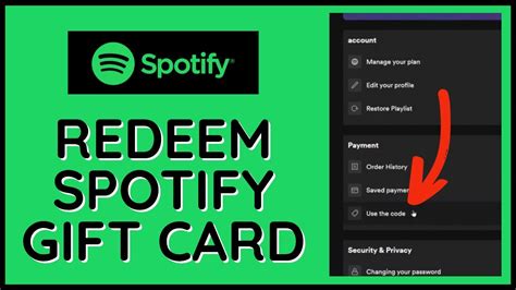 How To Redeem Spotify Gift Card Online 2024 Use Spotify Gift Cards