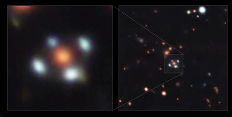 The Very Large Telescope Photographed Einstein Cross