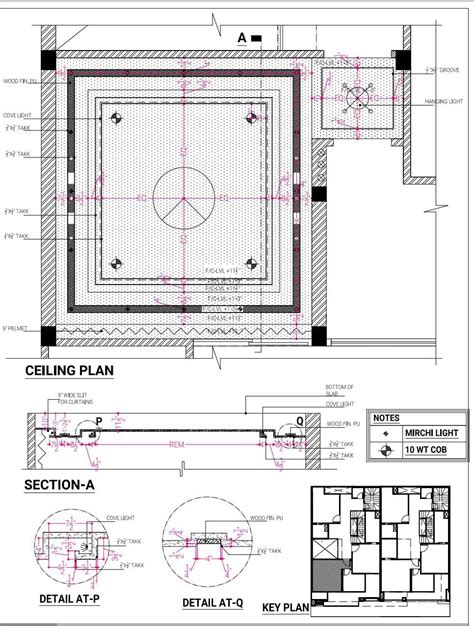 False Ceiling Plan And Sections DWG Detail Plan N Design 51 OFF