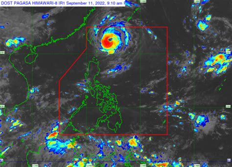 Typhoon Muifa Intensifies Expected To Make Landfall In Eastern China